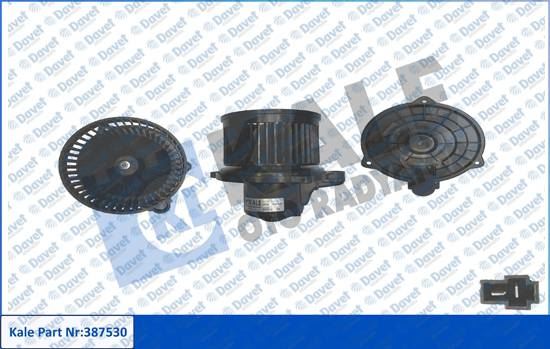 KALE 387530 Kalorifer Motoru Kia Picanto I 1.0 1.1crdi 04>11 (150w 2600 Rpm)